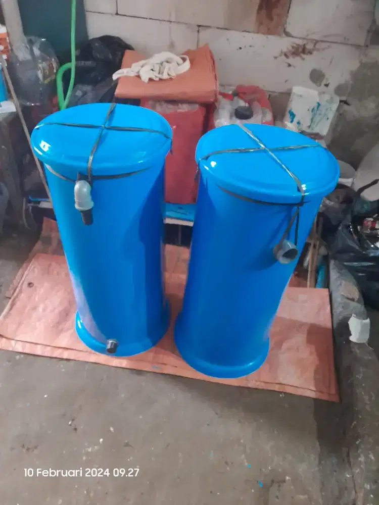 Tabung filter kolam ikan