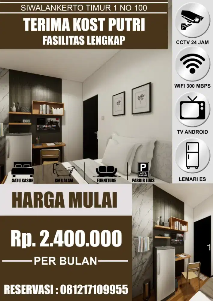 KOS WANITA EXCLUSIVE