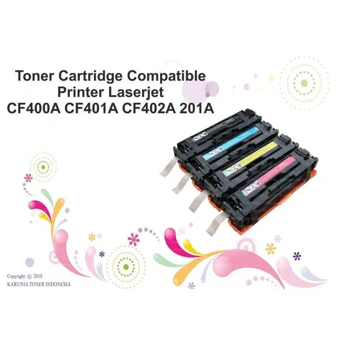 Toner Hp 201A Compatible C M Y K HP Laserjet seri M252,MFP M277 - Mera