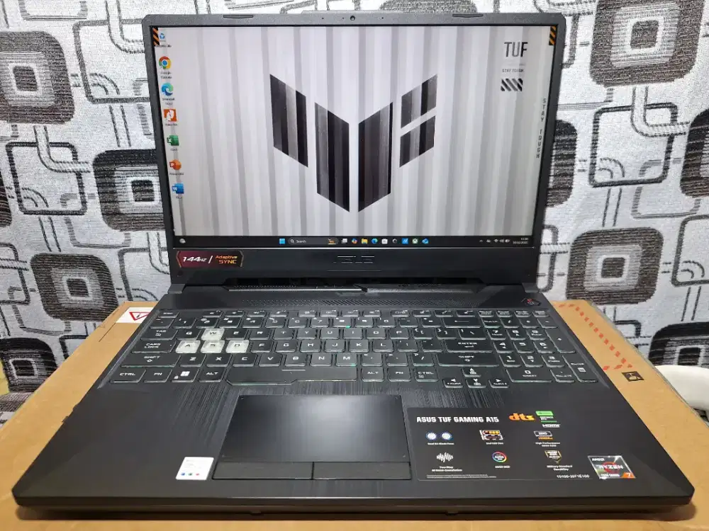 Laptop Asus TUF Gaming ram 16gb VGA RTX Garansi On 2027 Game Grafis