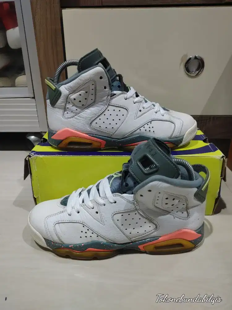 Sepatu air Jordan 6 retro preloved size 37.5