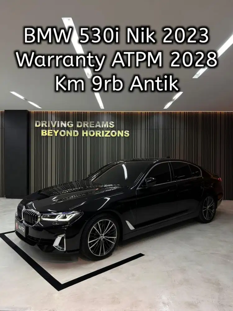 BMW 530i G30 Opulence LCI AT 2023 Hitam Km9rb