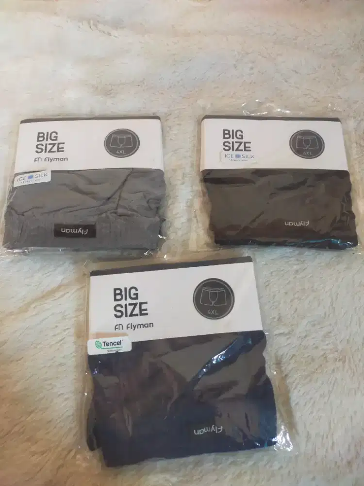 Celana boxer pria jumbo