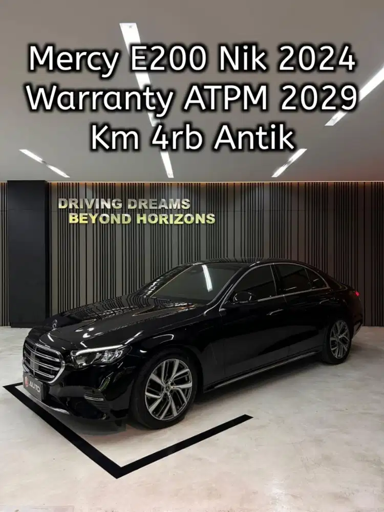 Mercedes Benz E200 Exclusive Line AT 2025 Hitam Km4rb