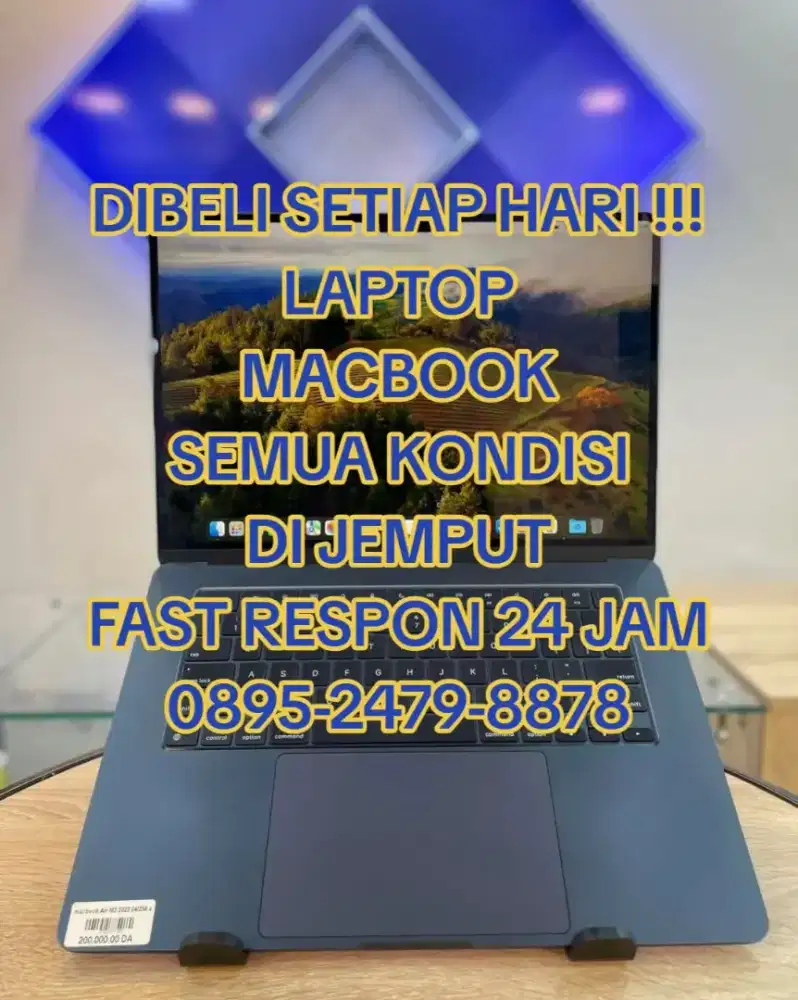 DIBELI TERUS !!!
LAPTOP - MACBOOK - IMAC - MONITOR LCD SEMUA KONDISI