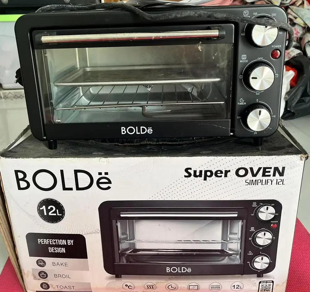 Oven bolde 12 liter