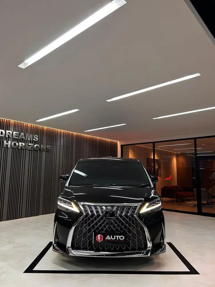 Lexus LM 350 LM350 AT 2021 Hitam 7-Seater Km33rb Nik 2020 B2040SMD