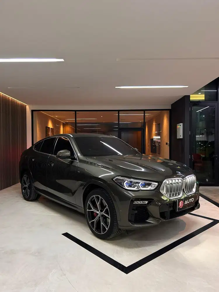 BMW X6 XDrive 40i M-Sport AT 2022 Coklat Met Nik 2021 Km21rb B2977ZBC