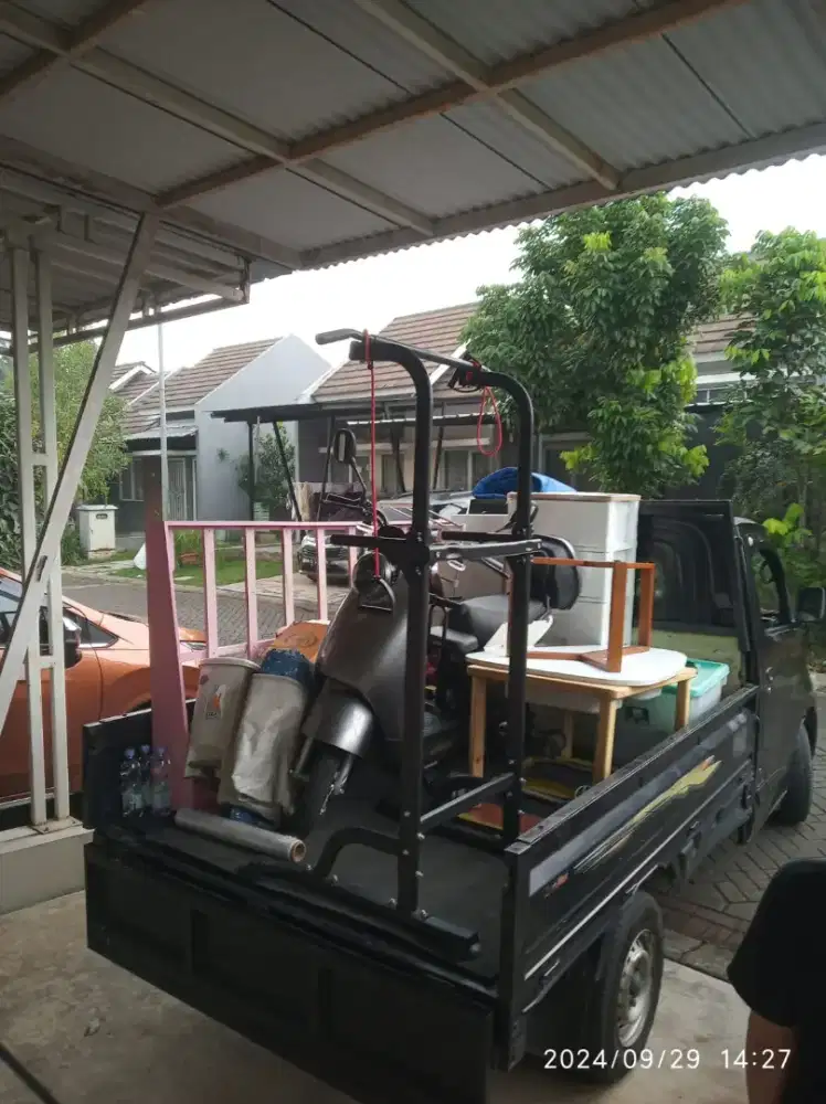 Jasa sewa pickup losbak ( ada sopir )