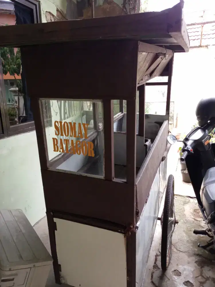 Gerobak dorong untuk usaha