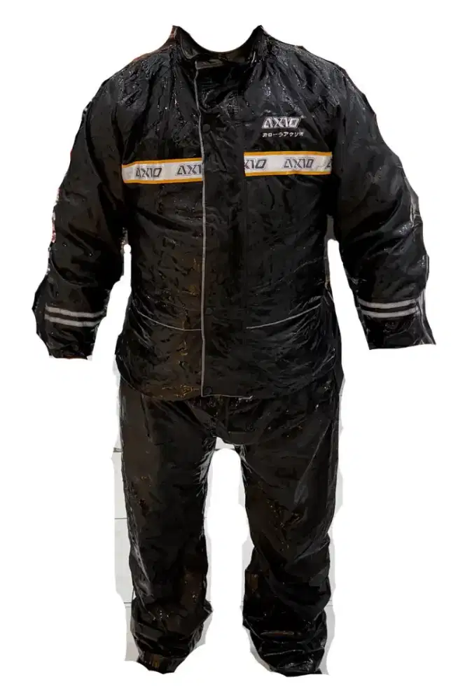 Jas Hujan Axio Original Raincoat Ax 882 Hitam 2xl