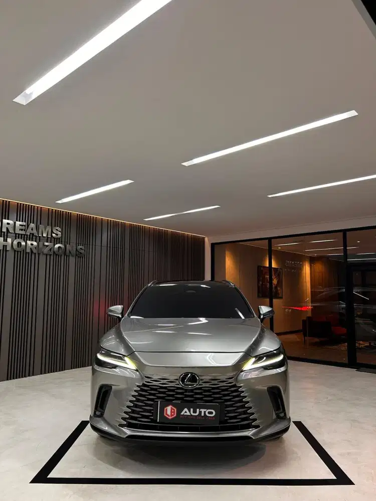 Lexus RX350H Hybrid 2024 Abu2 Met Km27rb Sonic Titanium L33Y Nik 2023