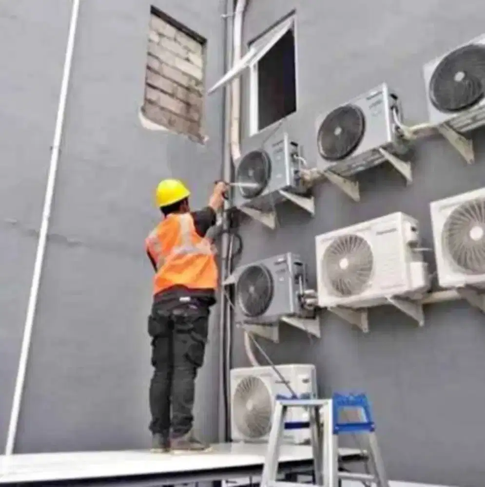 Service AC tidak dingin, bongkar pasang AC, cuci AC, tambah isi freon