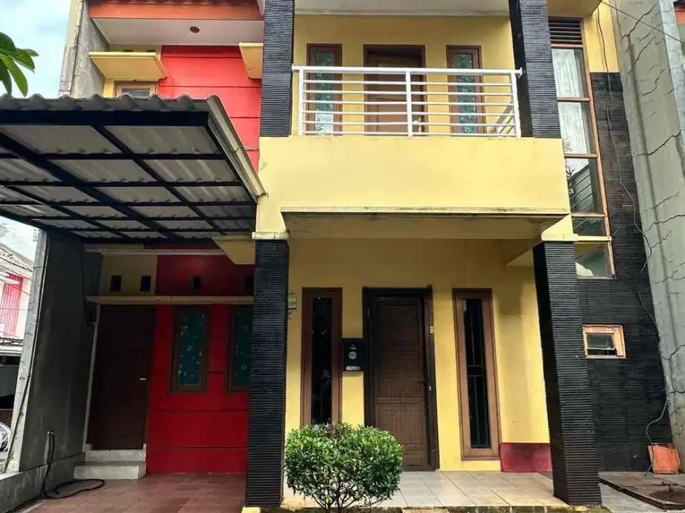 TW072 Dijual rumah di perumahan bungur emerald townhouse, daerah depok kukusan