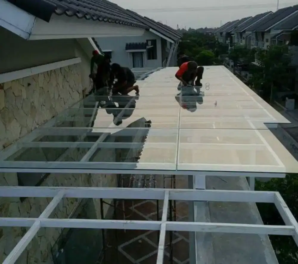 Pasang baja ringan pasang skat partisi pasang plafon gypsum pvc gybsun