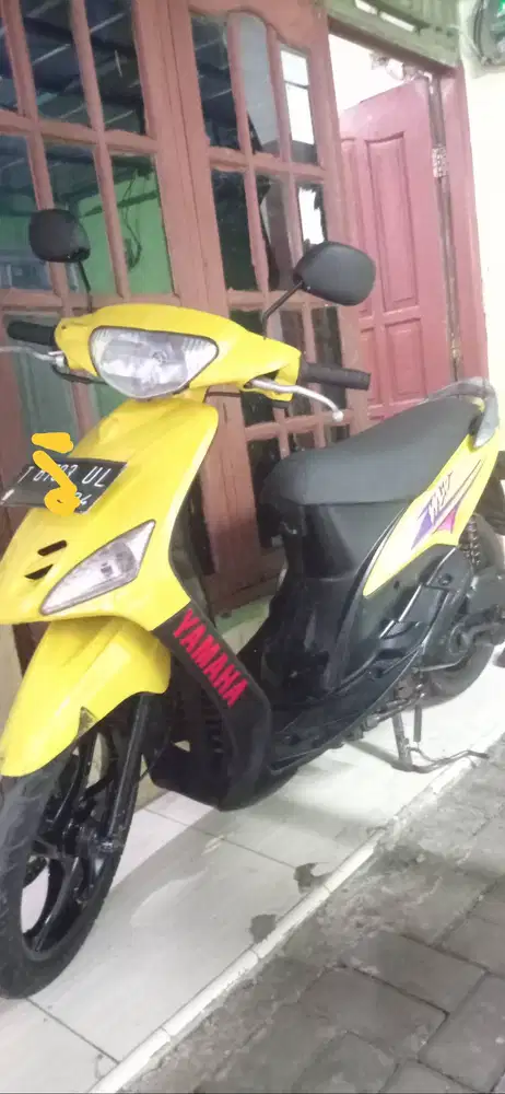 Jual Mio 5TL sporty warna merah tahun 2007 mahar 4.5jt nego