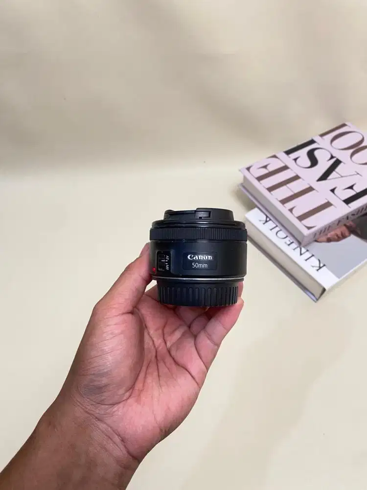 Lensa Fix Canon 50mm STM F1.8