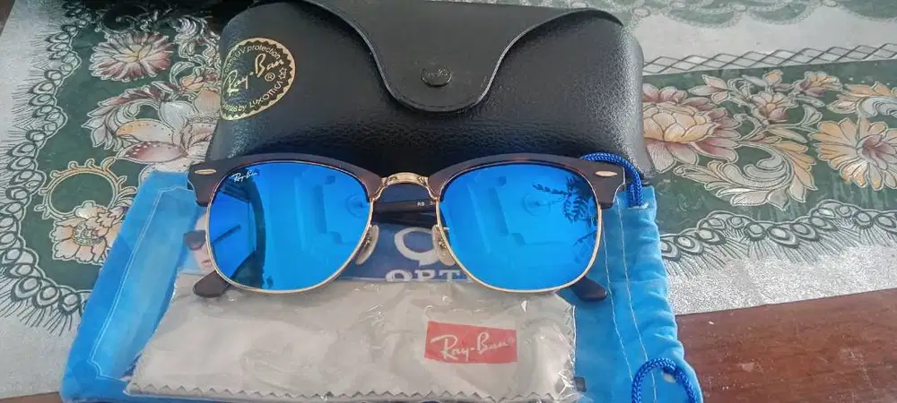 Kaca mata Rayban ORIGINAL RB 3016 CLUBMASTER