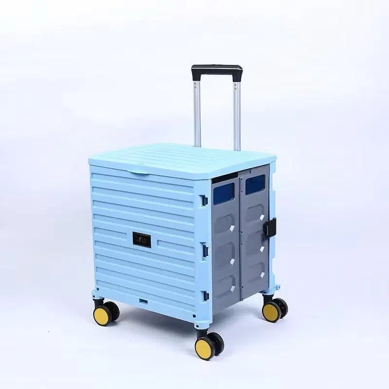 Troli lipat untuk belanja bawa barang