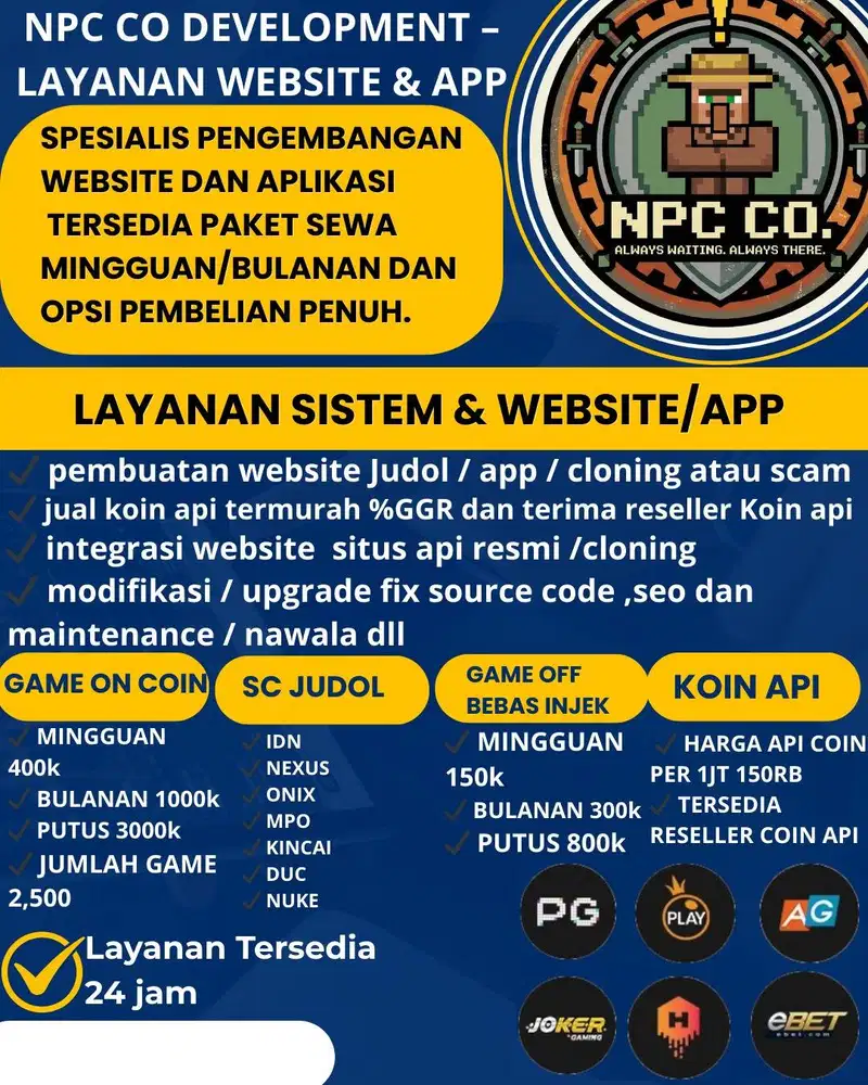 PEMBUATAN WEBSITE APA SAJA DAN SERBA BISA