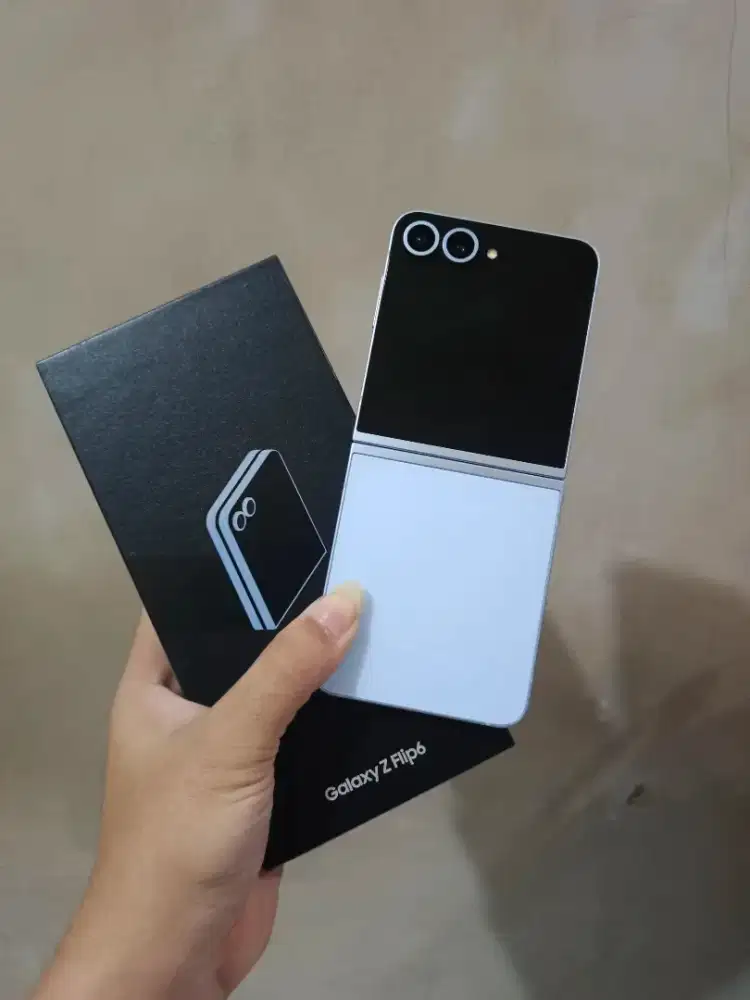 Samsung galaxy z flip 6 12/256gb garansi resmi fullset no minus