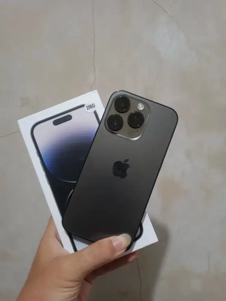 iPhone 14 pro 256gb fullset mulus no minus