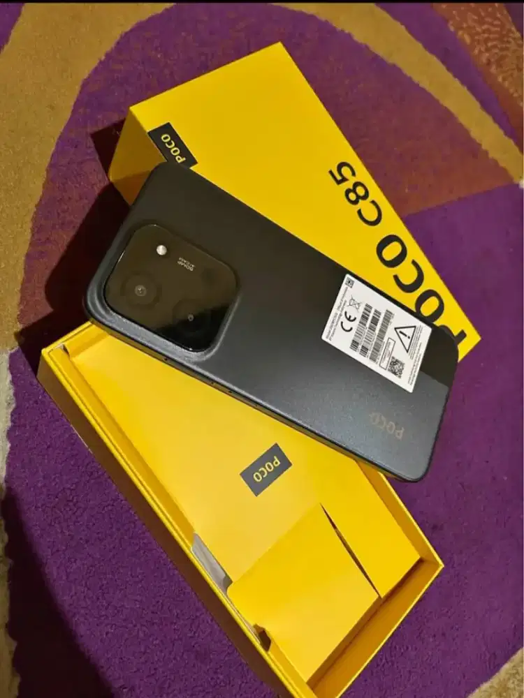 Poco c85 msh gres ram 6/128 blm lama pke normal smua