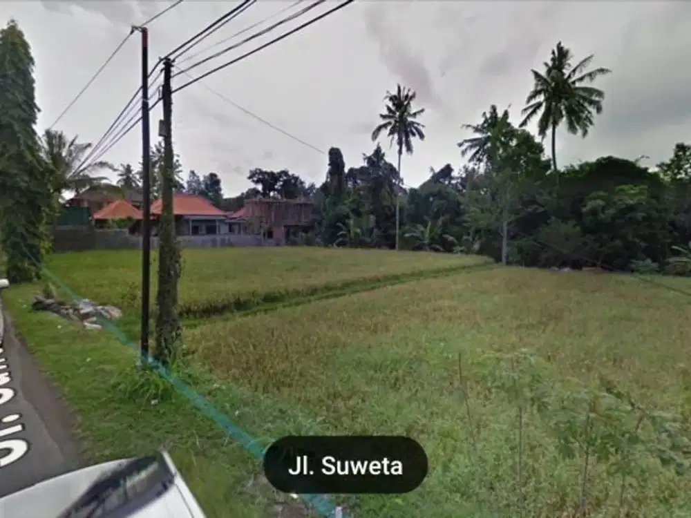 Land for Leasehold on main road Suweta Ubud Bali