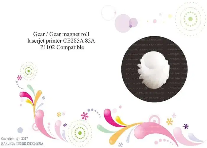 GEAR / GIR MAGNET ROLLER MR PRINTER LASER CE285A 85A P1102 COMPATIBLE