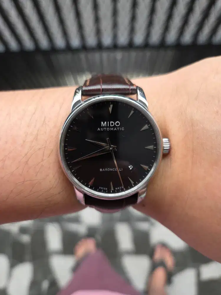 Mido Baroncelli Black Dial Automatic