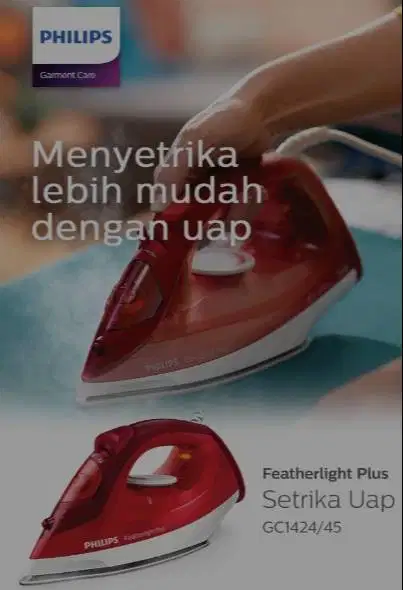 SETRIKA UAP PHILIPS GC 1424