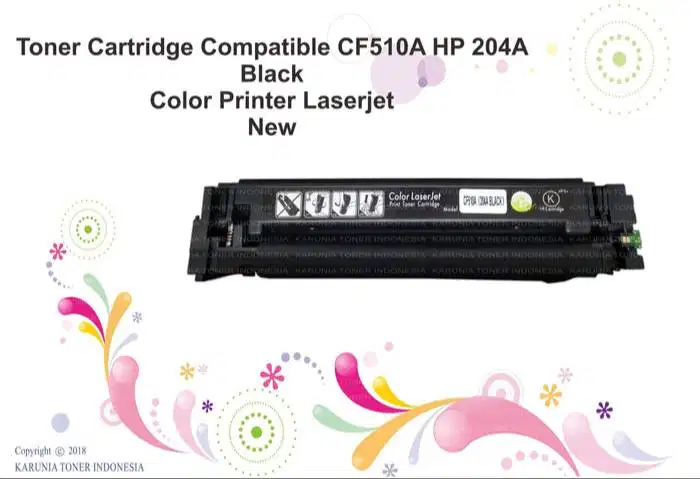 Toner Cartridge Compatible CF510A HP 204A Black Color Printer Laserjet