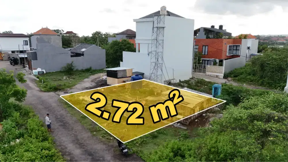 Tanah Murah Plot Kecil Link Villa Gayang Sari Kutuh Bali