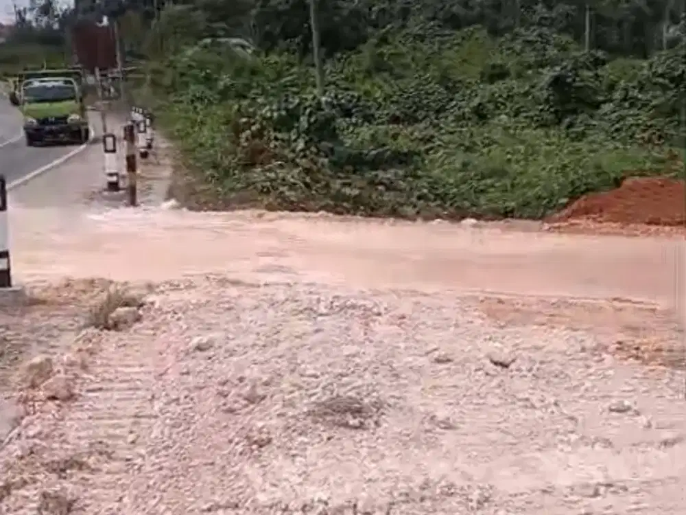 Murah Tanah Pinggir Jalan Raya Di Merawang Sungailiat Bangka Belitung