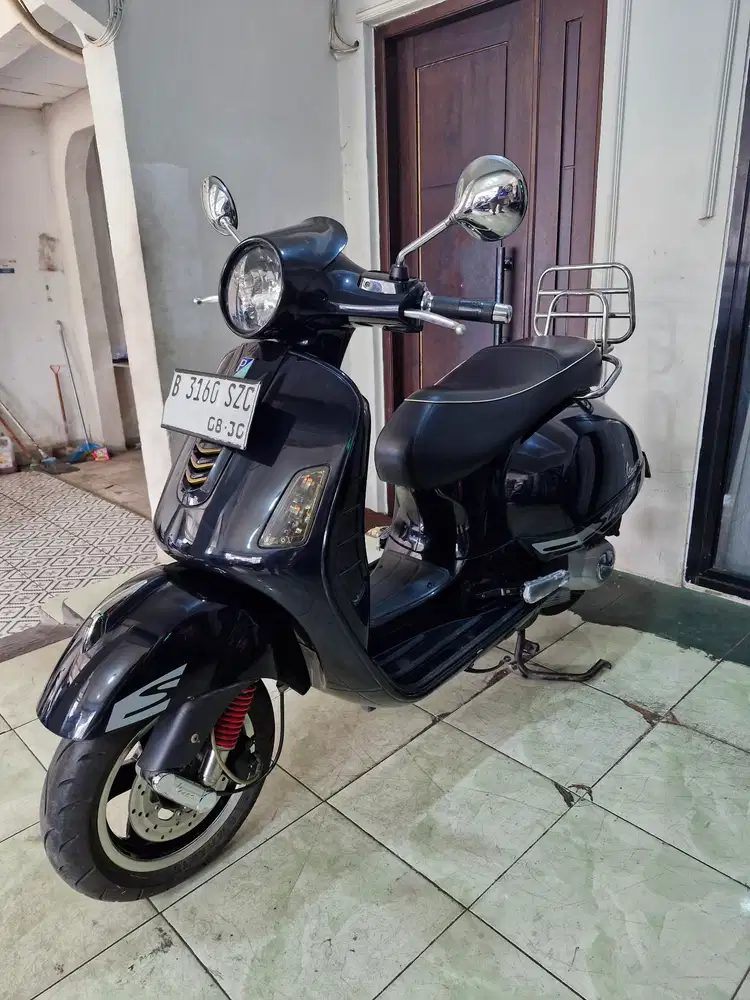 VESPA SUPER 150 2016, PAJAK 8 2026, SS KUMPLIT, MESIN SEHAT, GRESS