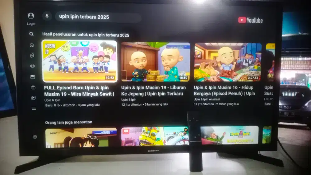 LED SMART digital Samsung second lengkap kotak