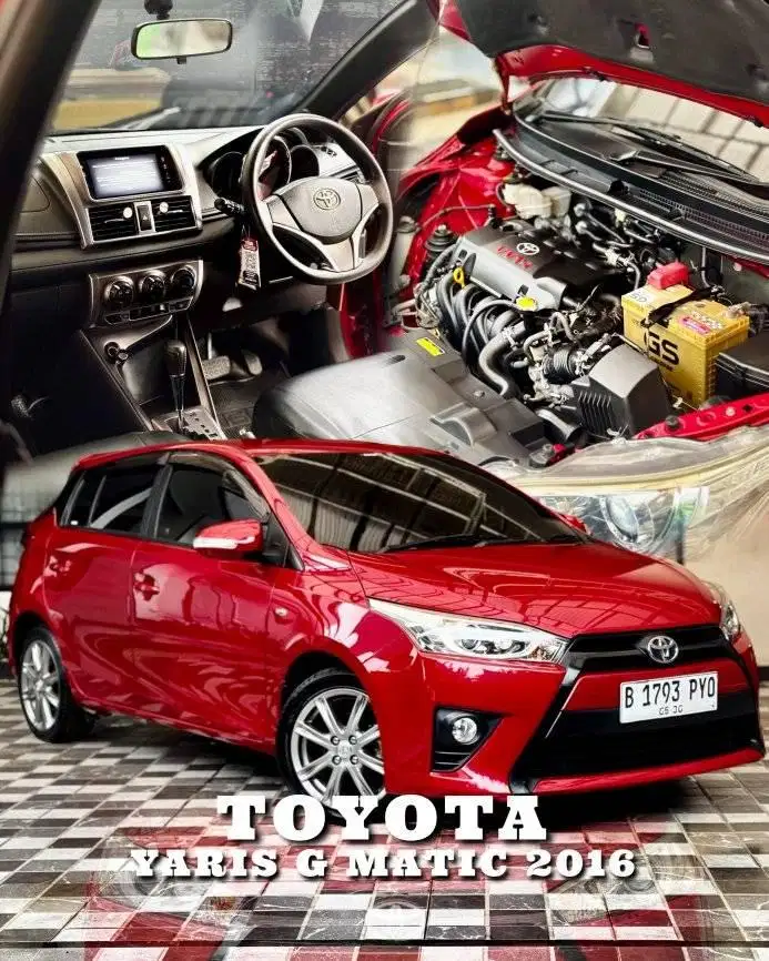 Toyota Yaris G At Matic 2016 Low KM Siap Pakai