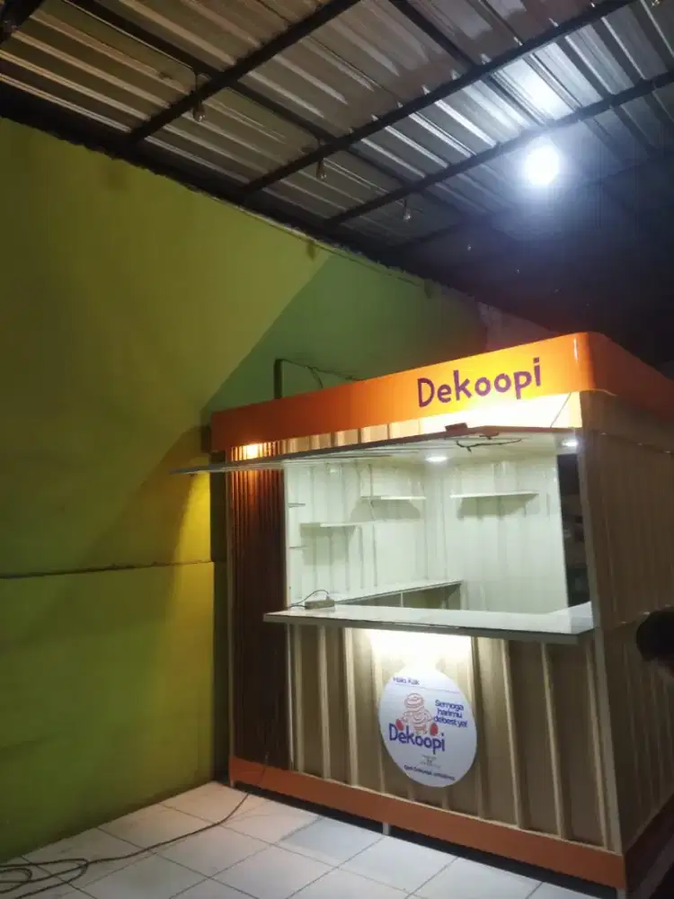 Booth kontainer gerobak kontainer rombong kontainer container