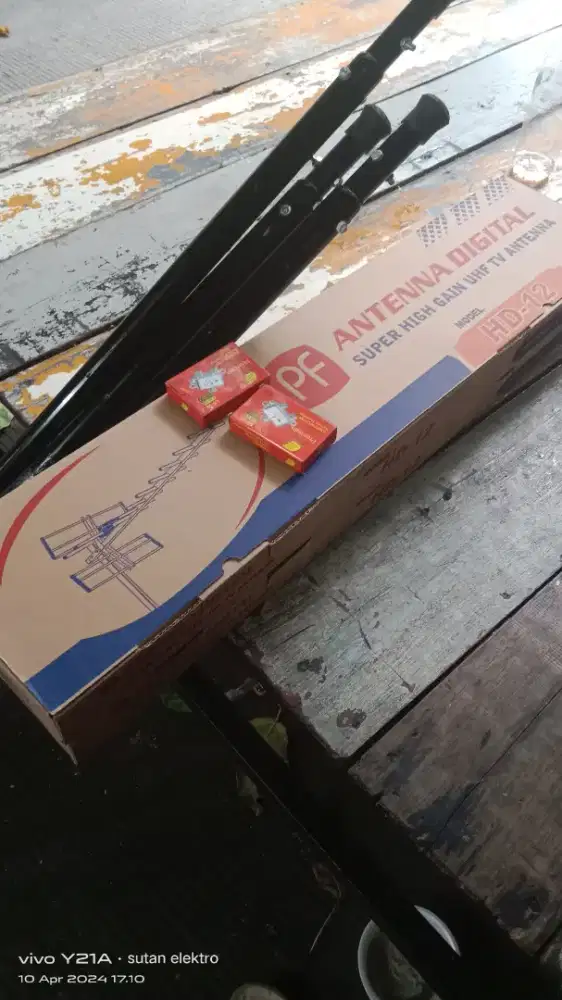 Tes gambar tv digital, pemasangan Antena berkualitas