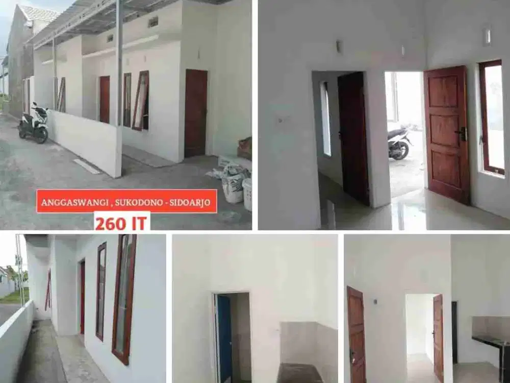 Rumah siap huni Dekat Puskesmas Sukodono SHM