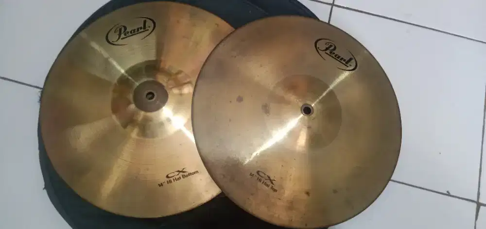 Dijual cepet aja hihat pearl cx300 14