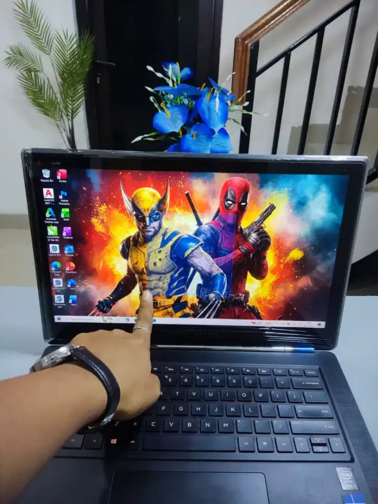 HP OMEN 15-5024Tx Layar TOUCHSCREEN  Full HD [SSD]