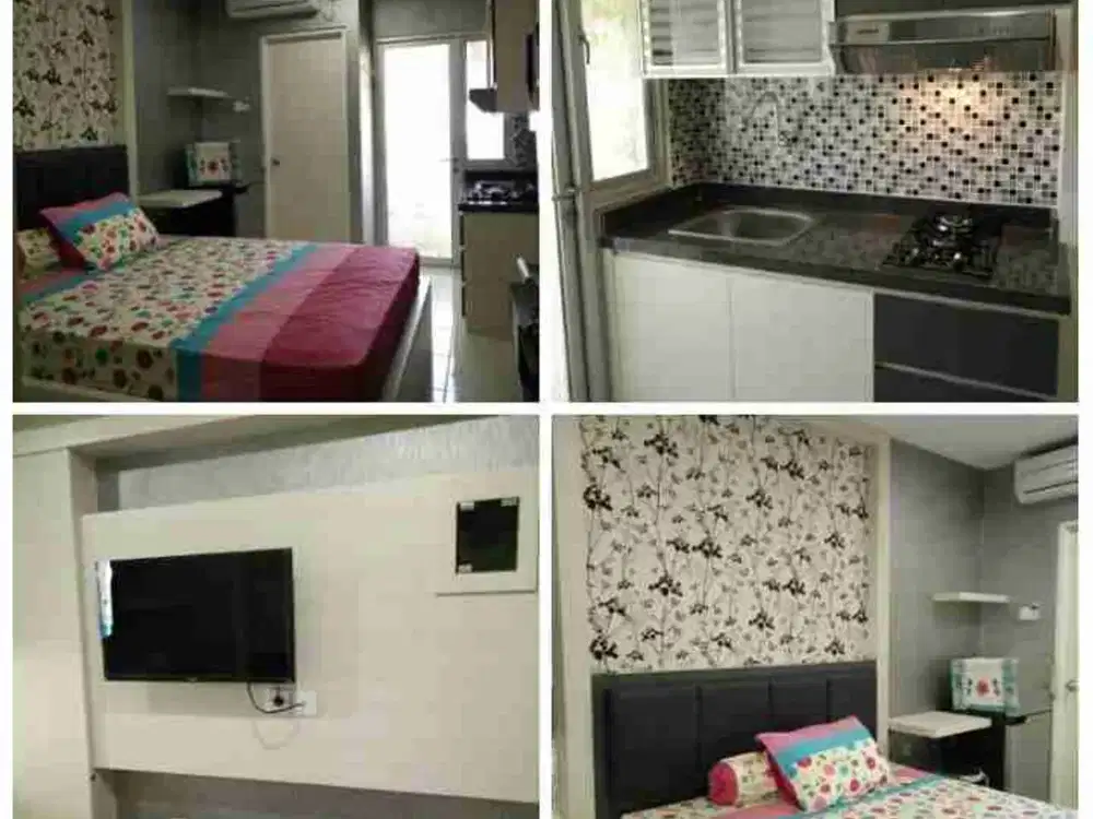 Sewa Bulanan Studio furnish apartemen educity by Citihome