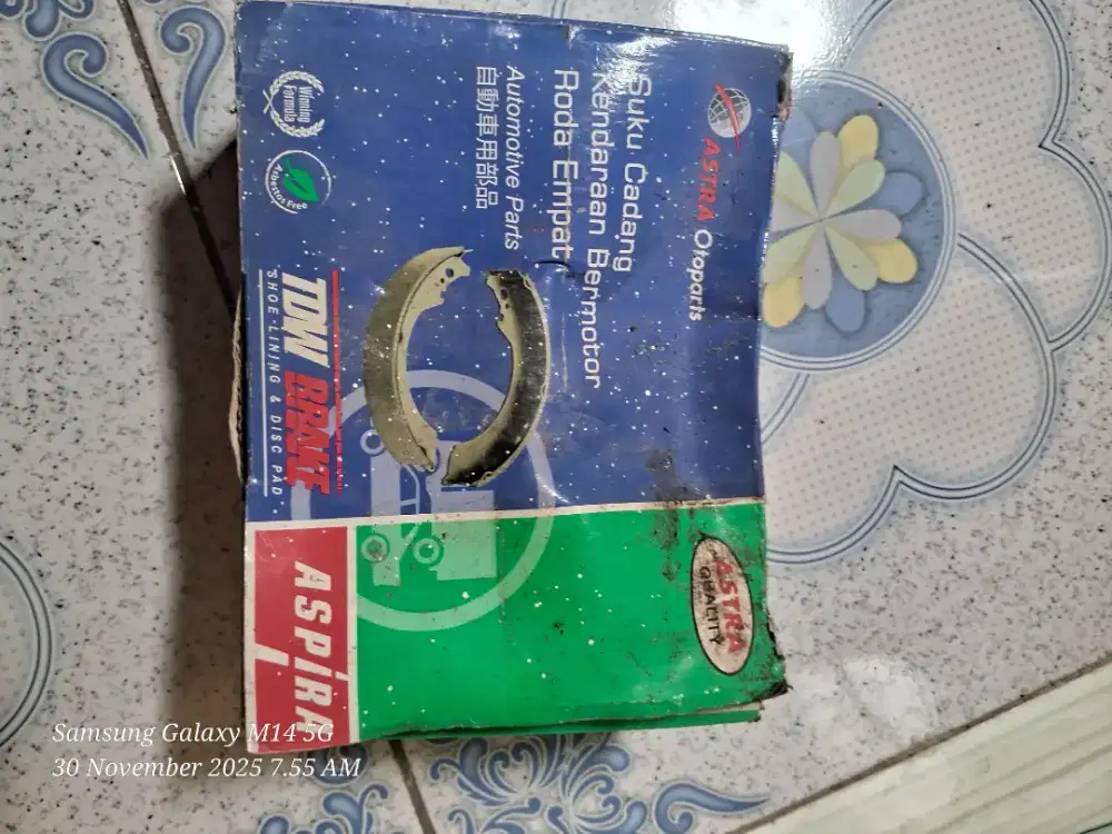 Kampas rem belakang avanza/xenia