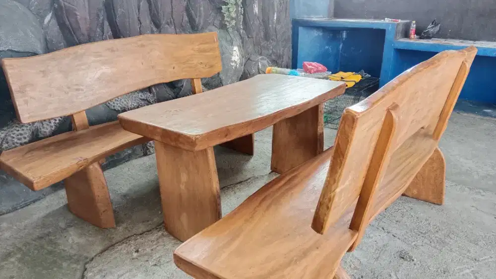 Meja Kursi 2 Set Jenis Glondongan