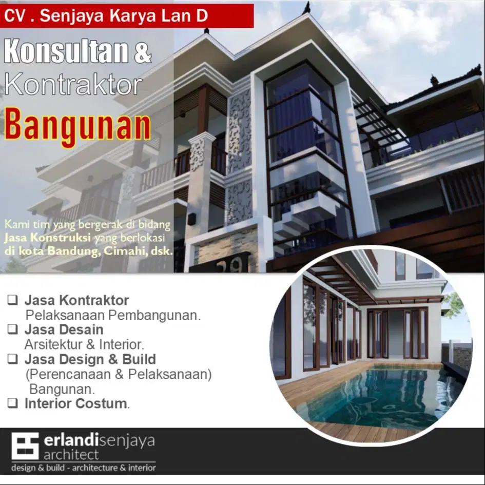 Jasa Kontraktor/ Arsitek & Interior/ Renovasi/ Tukang/ Kitchen Set