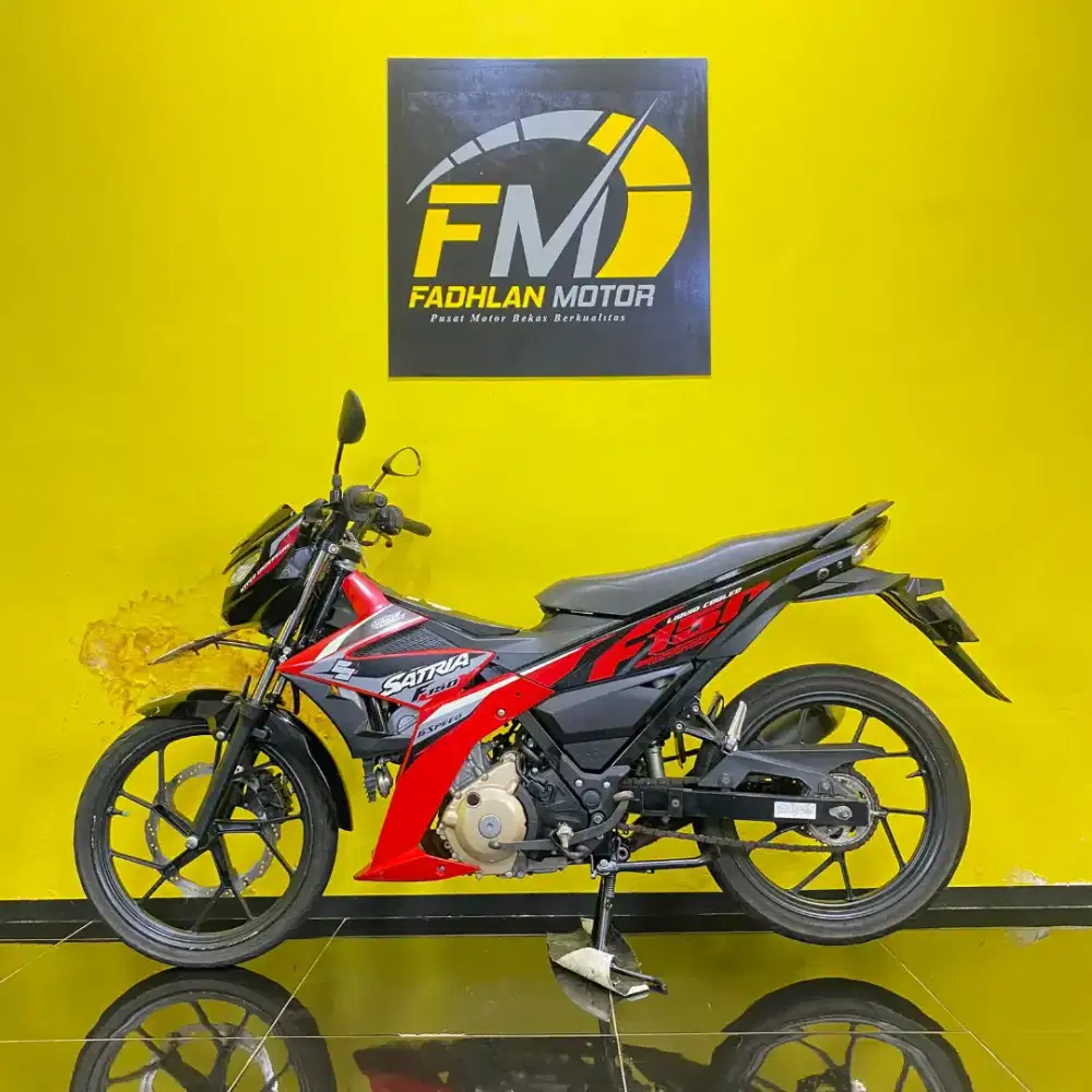Suzuki Satria Fu Tahun 2016 Gress Siap Pakai