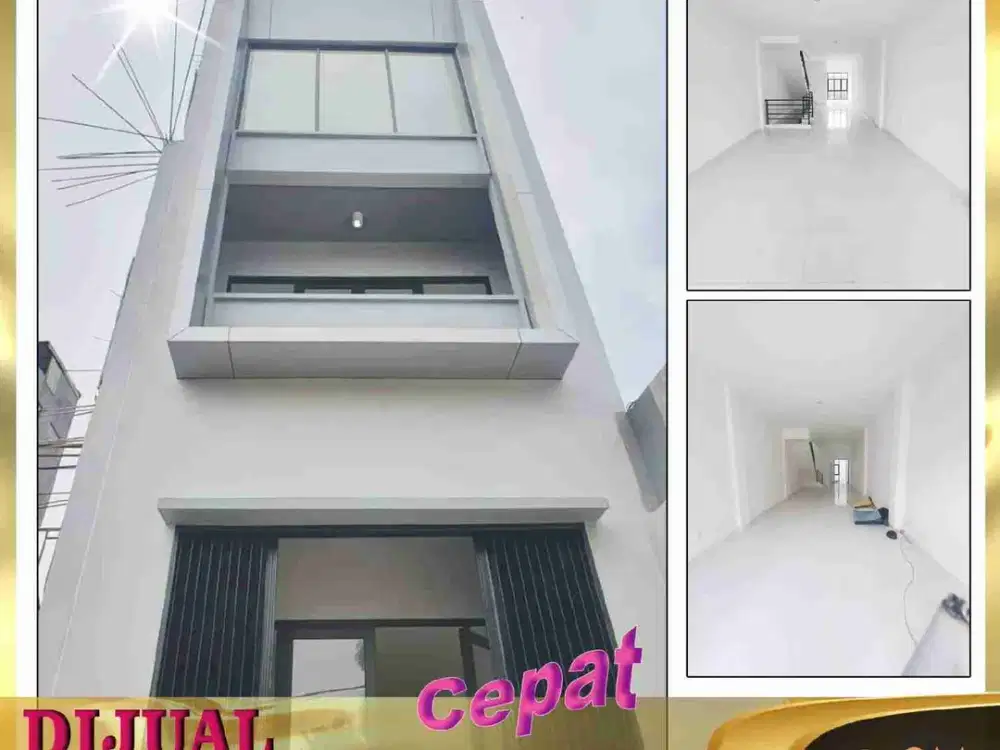 DIJUAL RUKO 3,5 Lantai di Cendrawasih
Cengkareng - Jakarta Barat