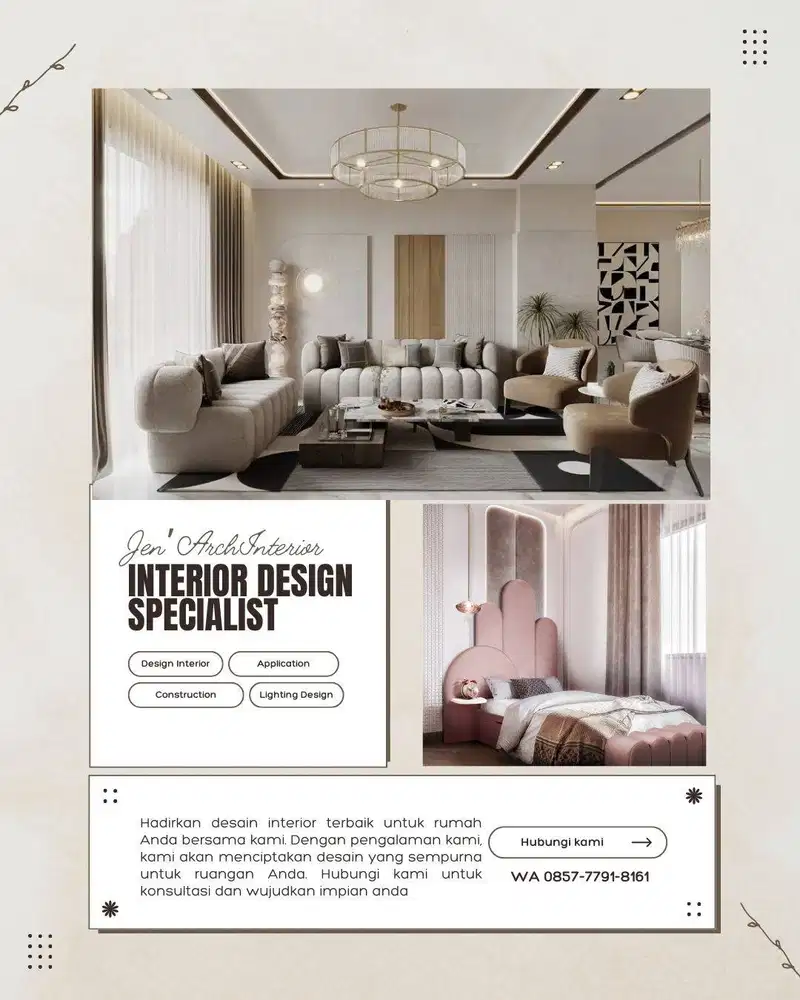 Jasa Interior Minimalis Modern