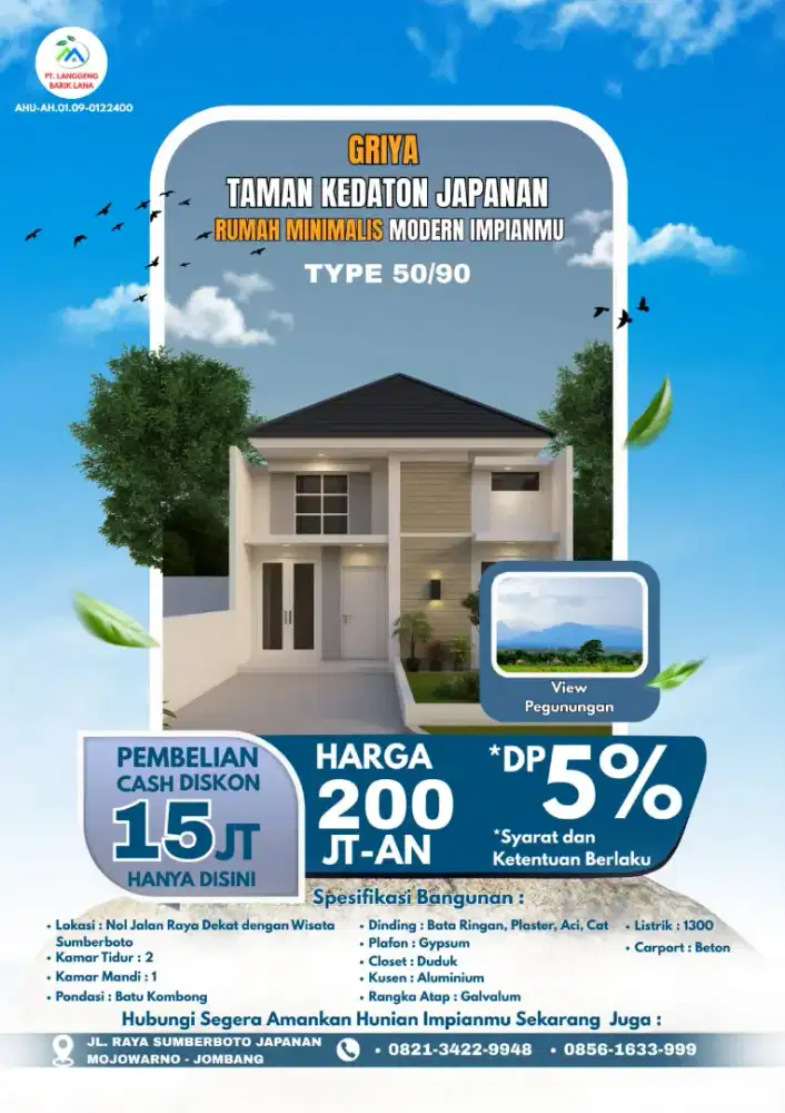 Griya Taman Kedaton Japanan